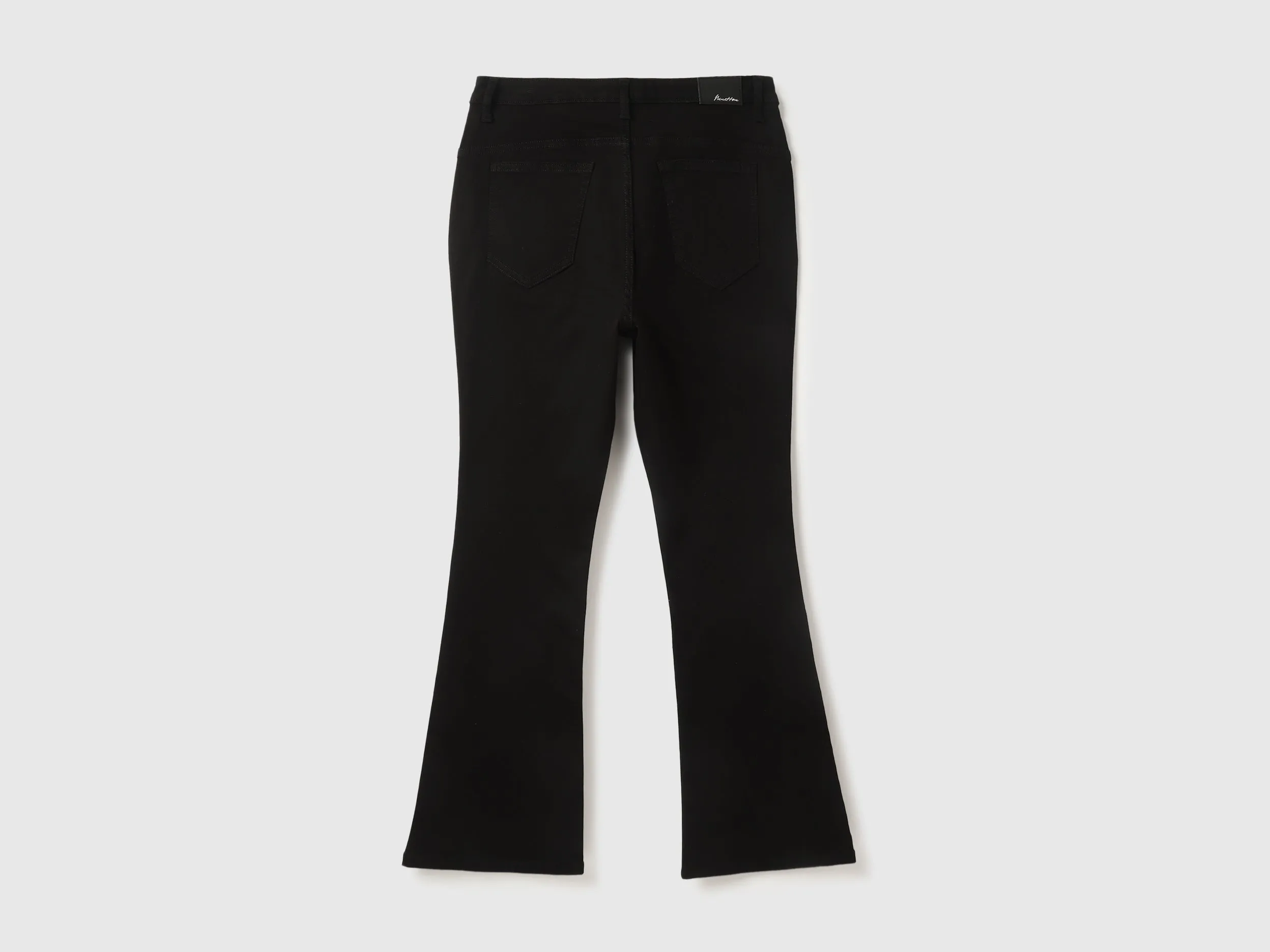 Solid Bootcut Fit Jeans