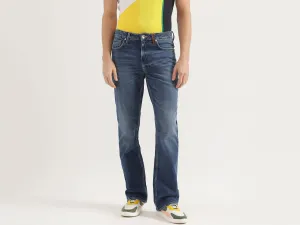 Solid Bootcut Fit Jeans