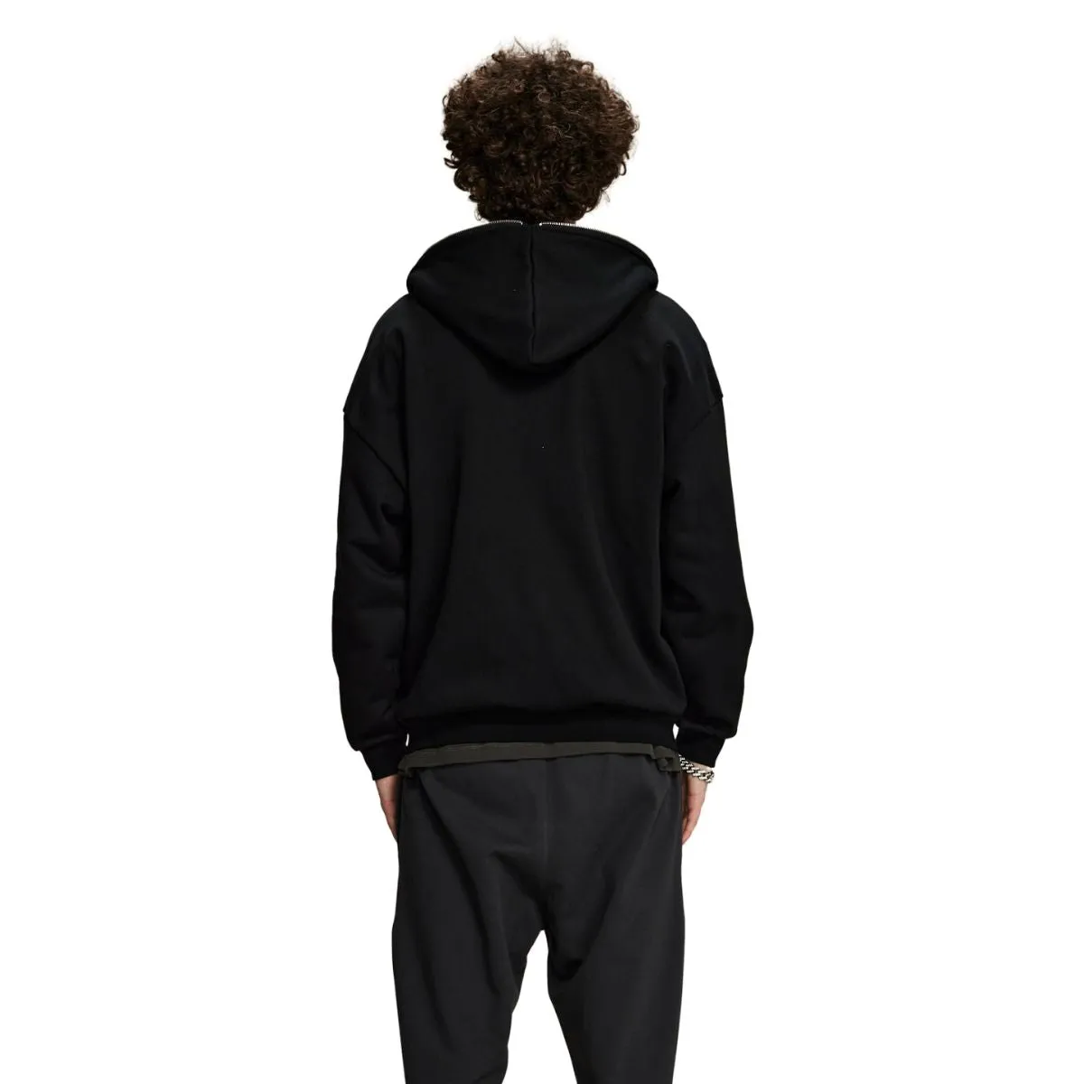 Solid Color Full Zip Hoodie