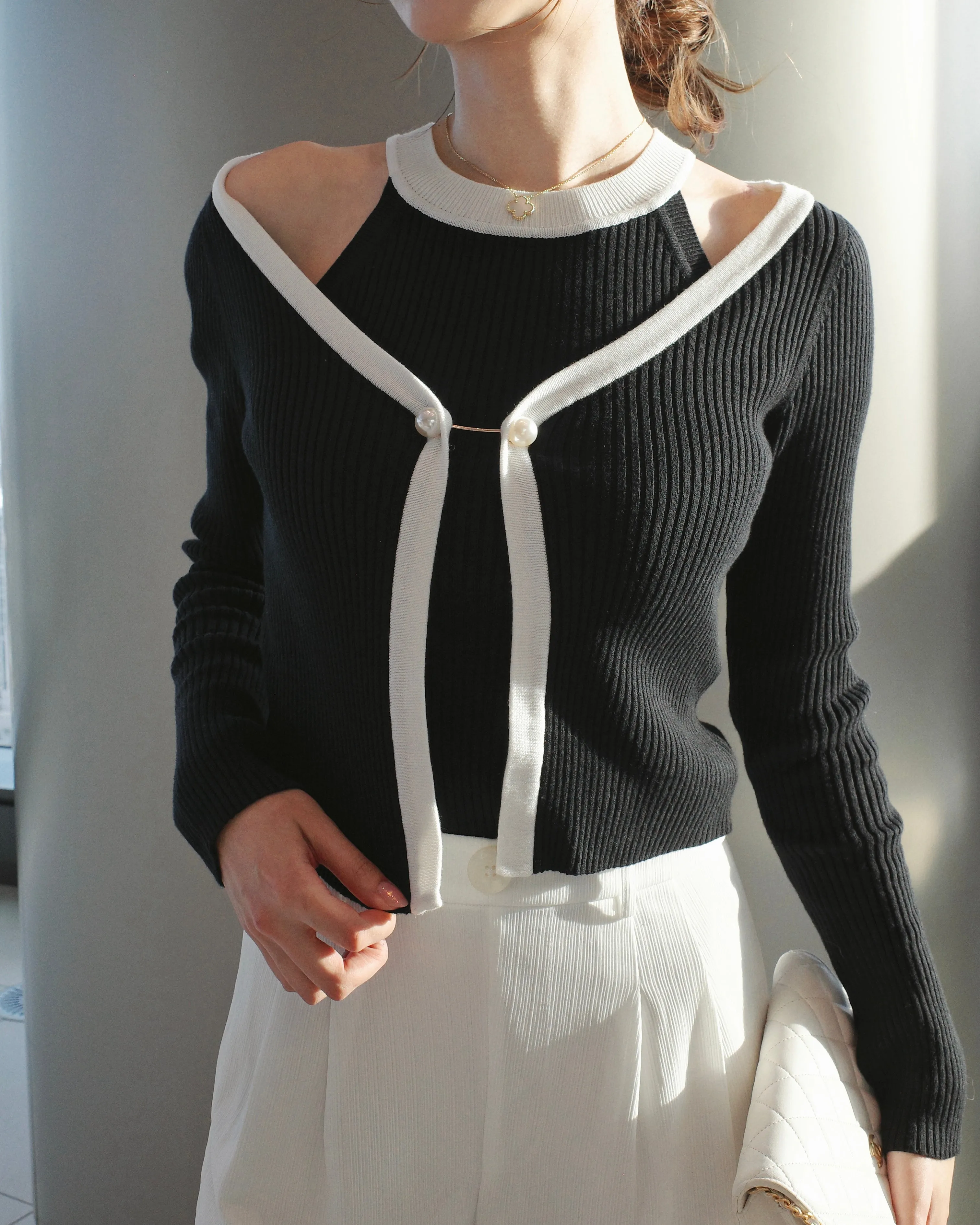 Sonnet Pearl Cardigan