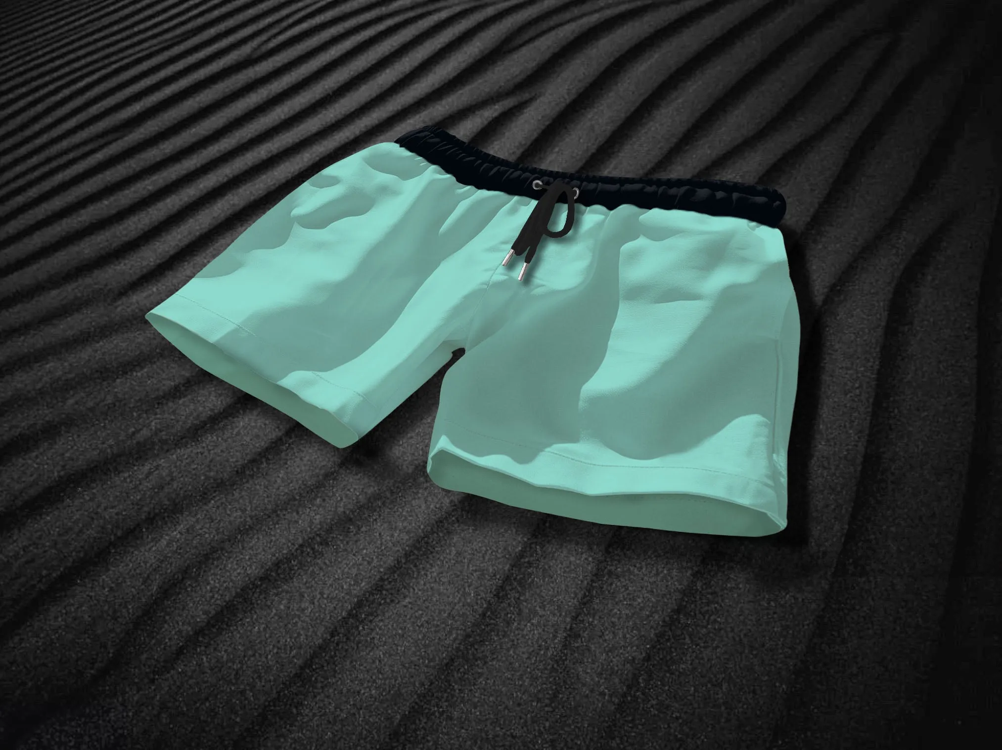 South Beach Seafoam Swim Shorts