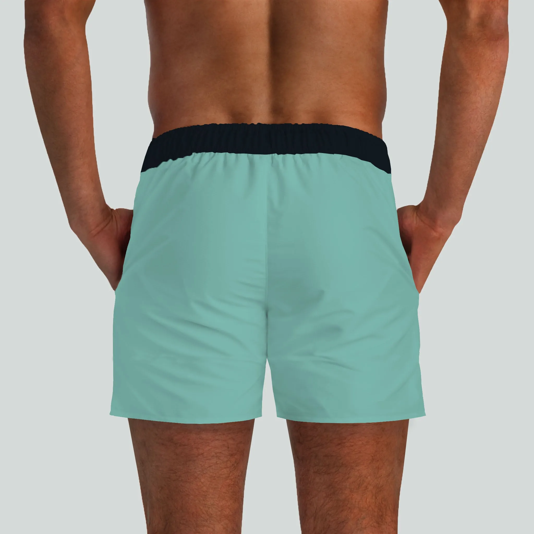 South Beach Seafoam Swim Shorts