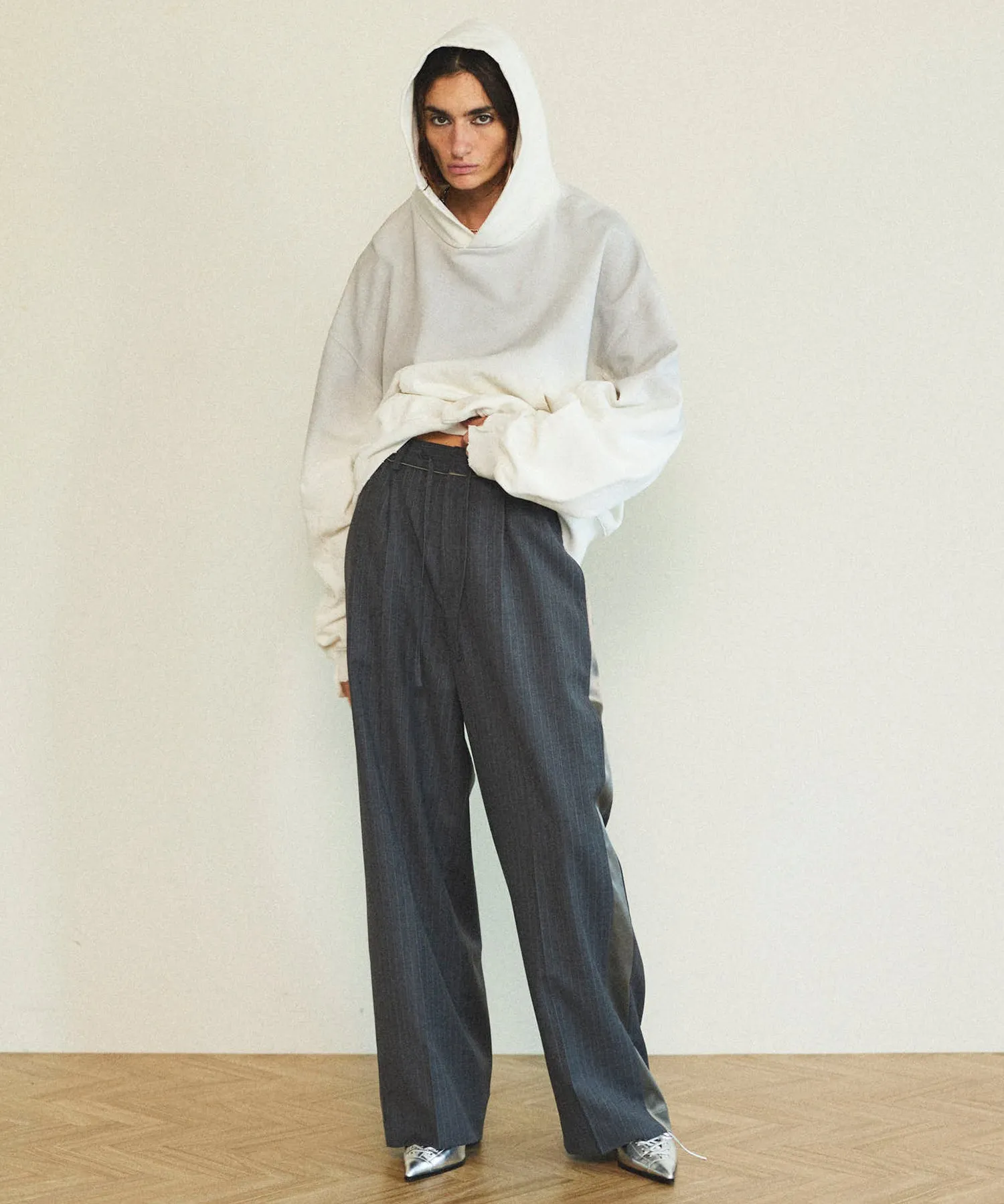 Spray Processing Oversized Hoodie