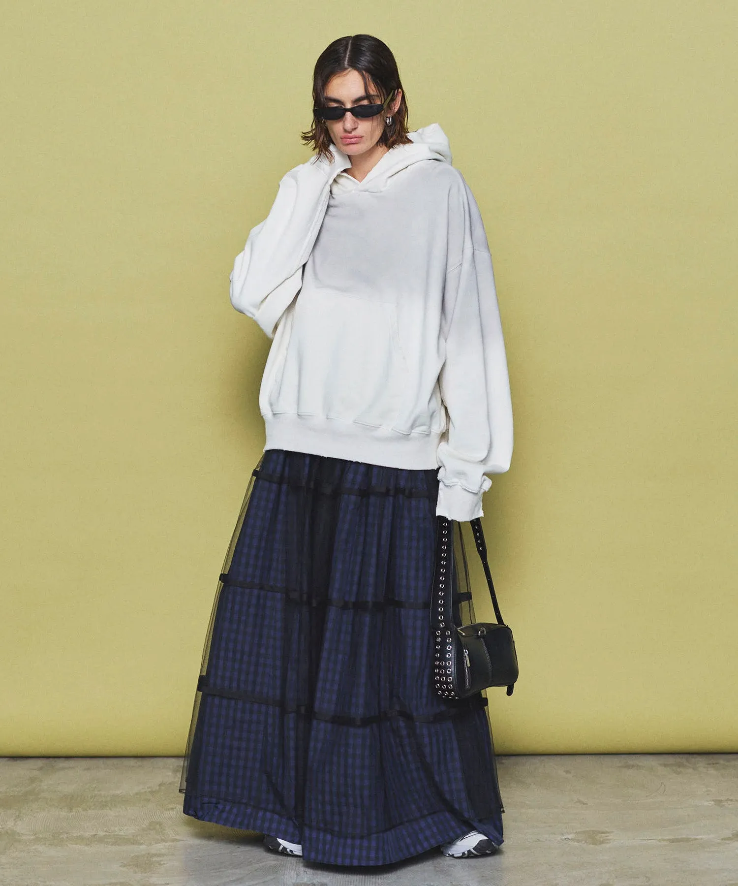 Spray Processing Oversized Hoodie