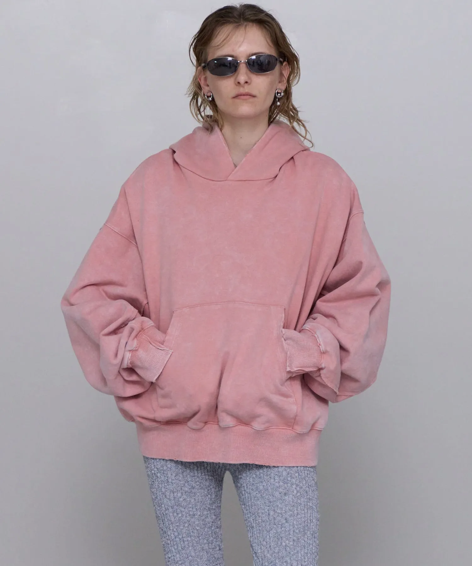 Spray Processing Oversized Hoodie