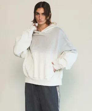 Spray Processing Oversized Hoodie