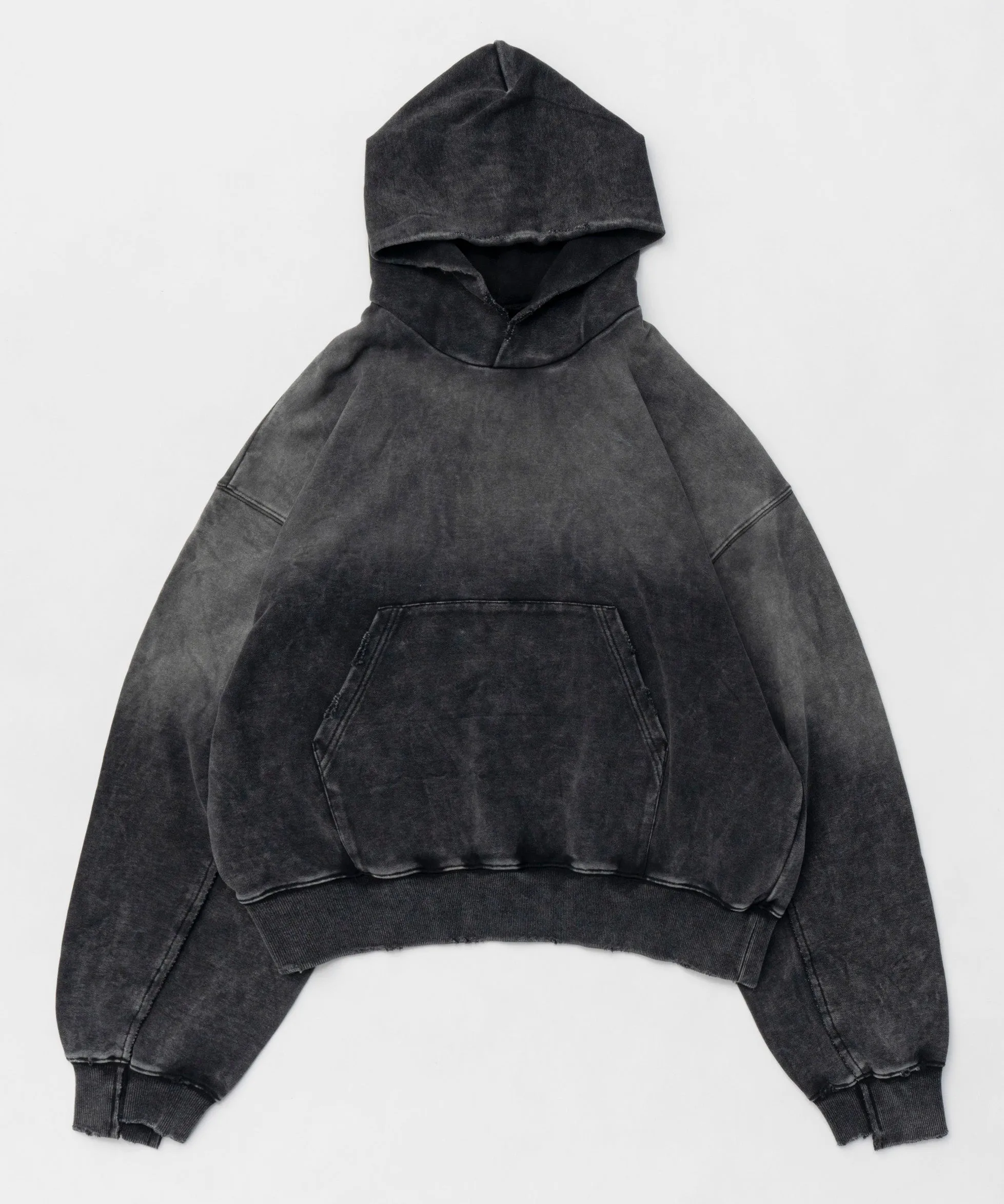Spray Processing Oversized Hoodie