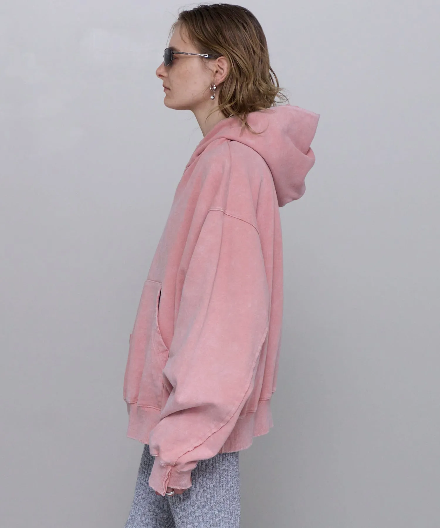 Spray Processing Oversized Hoodie