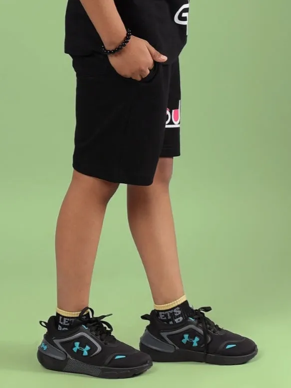 SQUID GAME SHORTS FOR BOYS & GIRLS (BLACK)