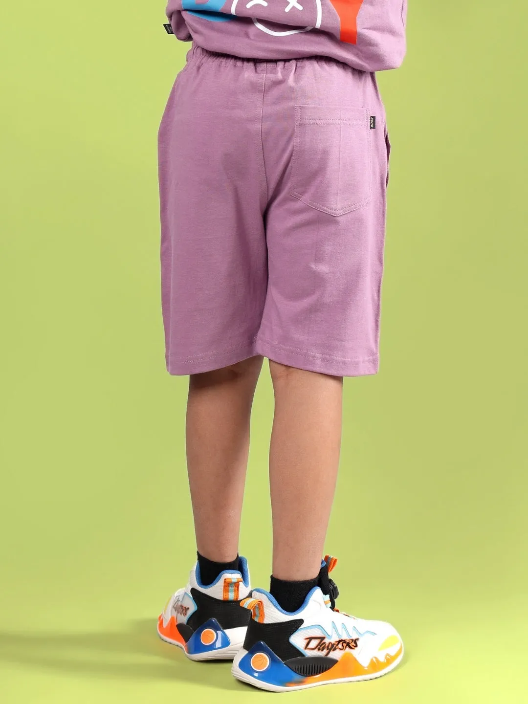 STOIC SHORTS FOR BOYS & GIRLS (PULM PURPLE)