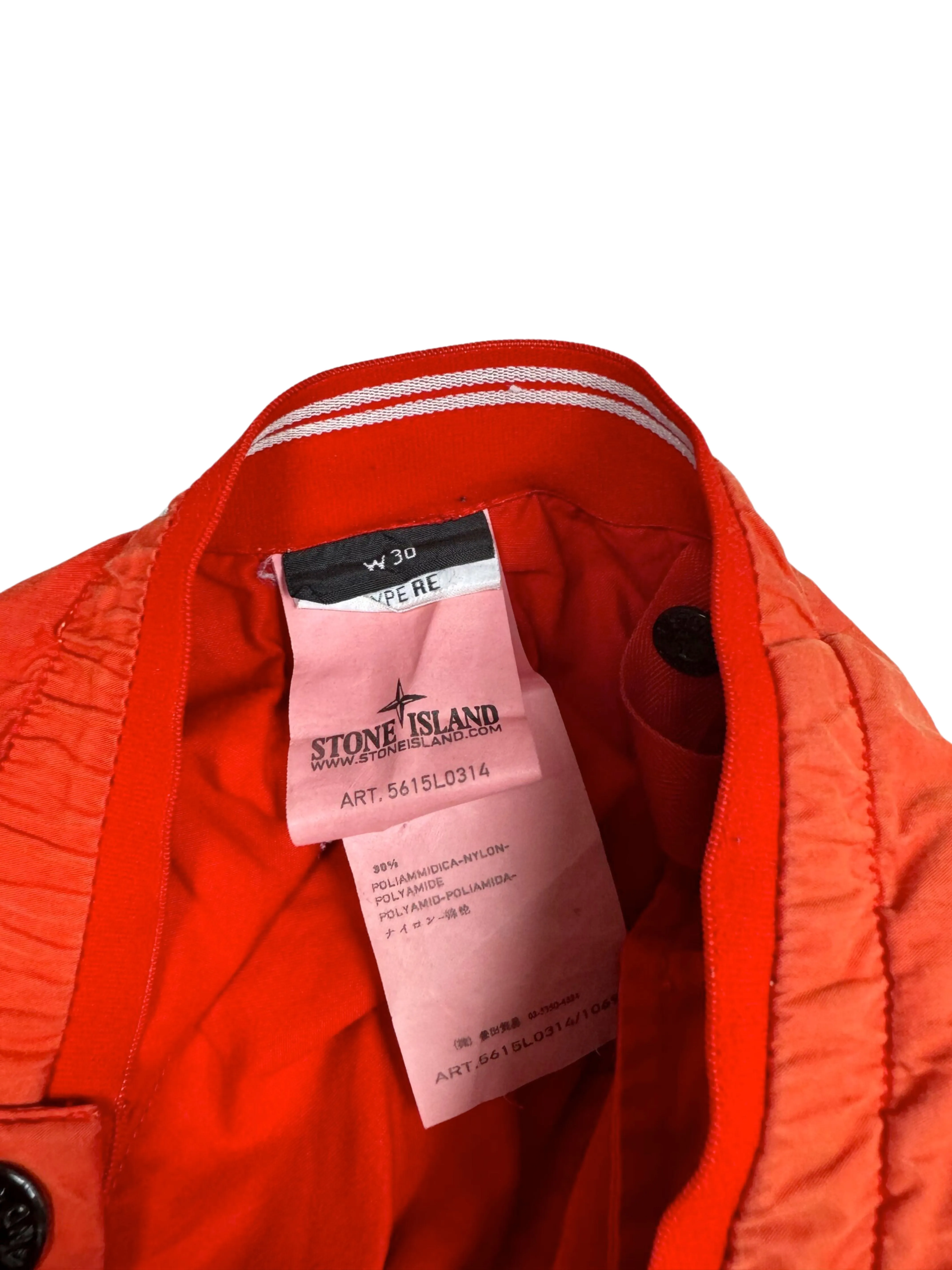 Stone Island Cargo Shorts - Orange