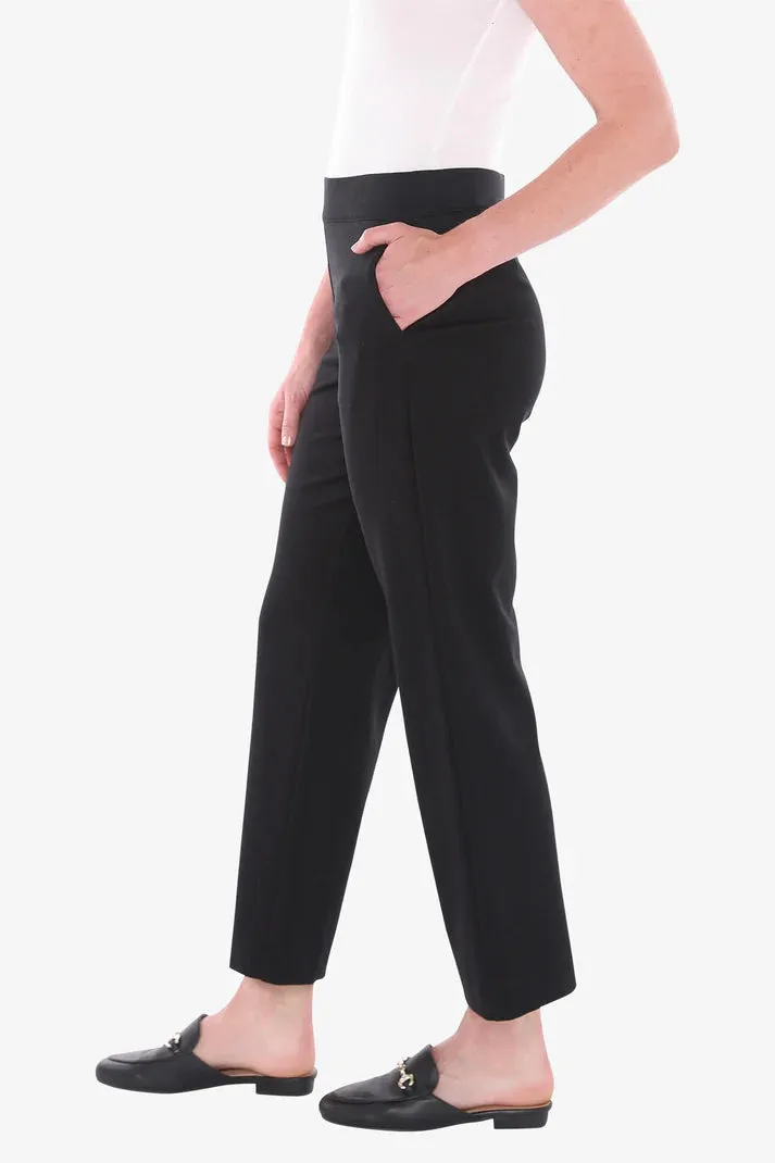 straight leg ponte pant (58617025a)