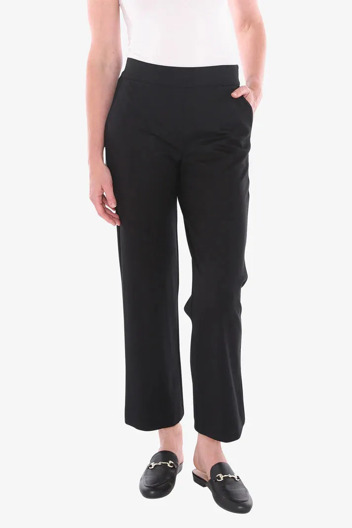 straight leg ponte pant (58617025a)