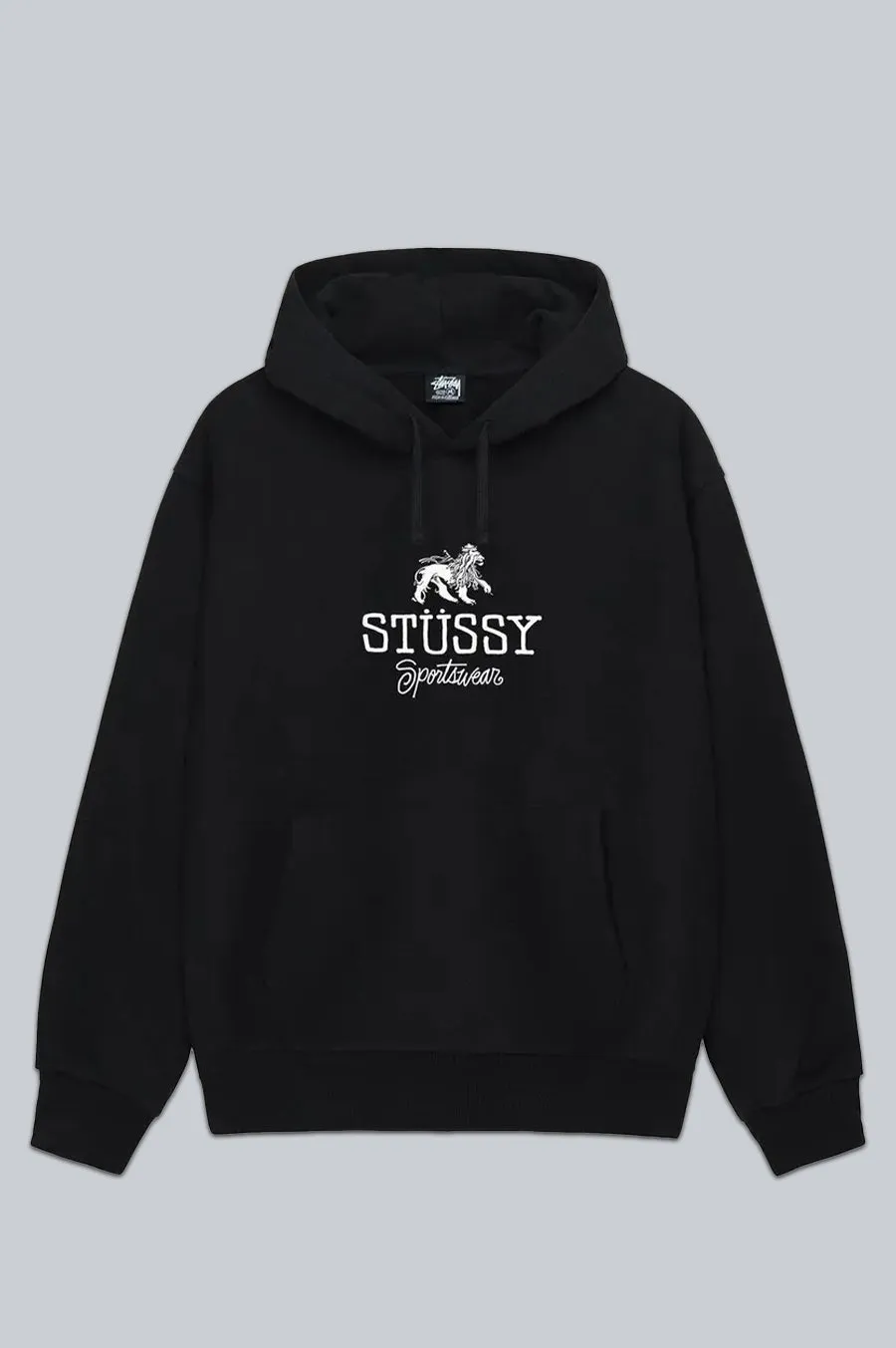 STUSSY SPORTSWEAR HOODIE BLACK