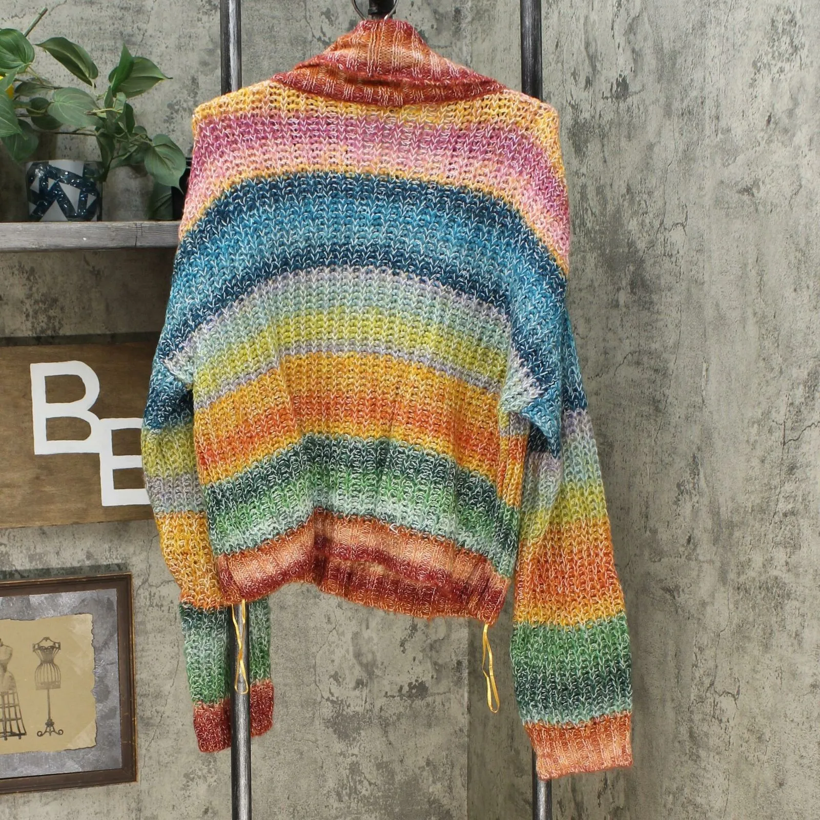 Sun   Moon Women's Slouchy Cowl Neck Sweater
