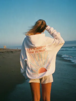 Sunset Aura™ | Oversized Hoodie | Soft Cotton Blend, Relaxed Fit & Stylish Design