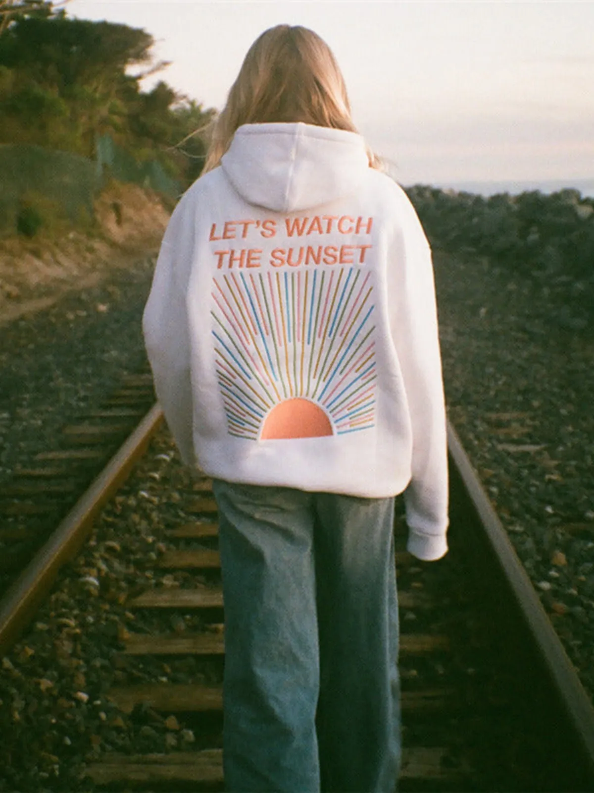 Sunset Aura™ | Oversized Hoodie | Soft Cotton Blend, Relaxed Fit & Stylish Design