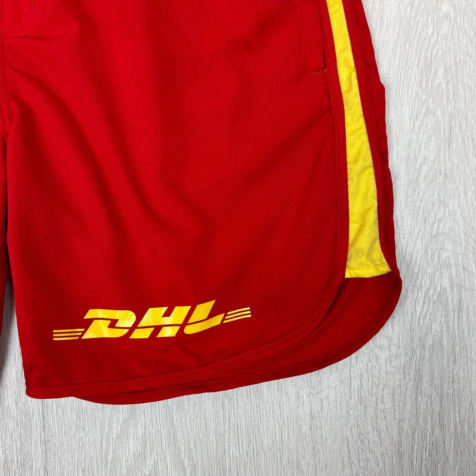 Surf Life Saving Womens Red Swim Shorts Board Shorts Size 12 approx