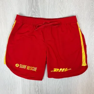 Surf Life Saving Womens Red Swim Shorts Board Shorts Size 12 approx