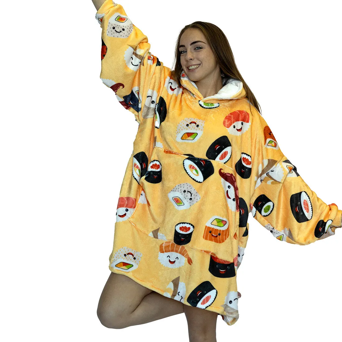 Sushi Hoogy - Oversized Blanket Hoodie