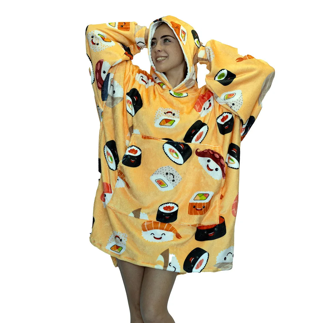 Sushi Hoogy - Oversized Blanket Hoodie