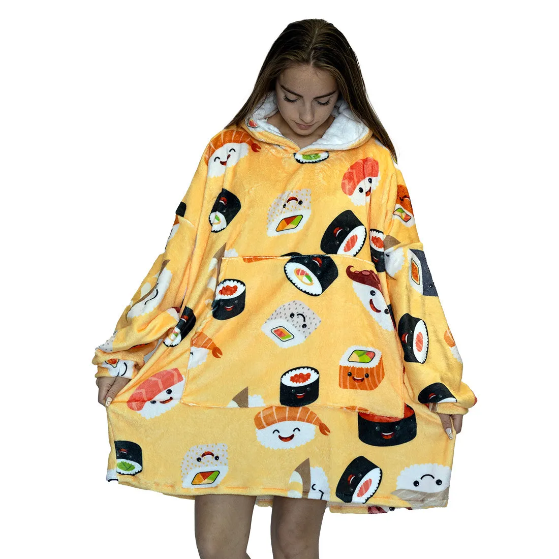 Sushi Hoogy - Oversized Blanket Hoodie