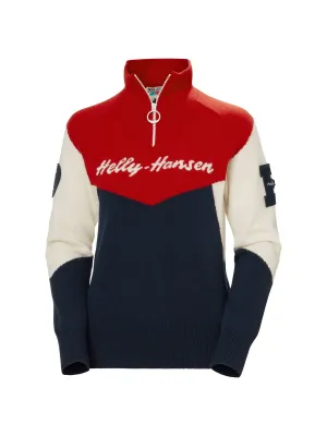 Sweter damski Helly Hansen W Apres Knitted Sweater granatowy
