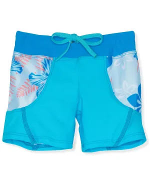 Swim Short - Celeste (MADE IN USA)