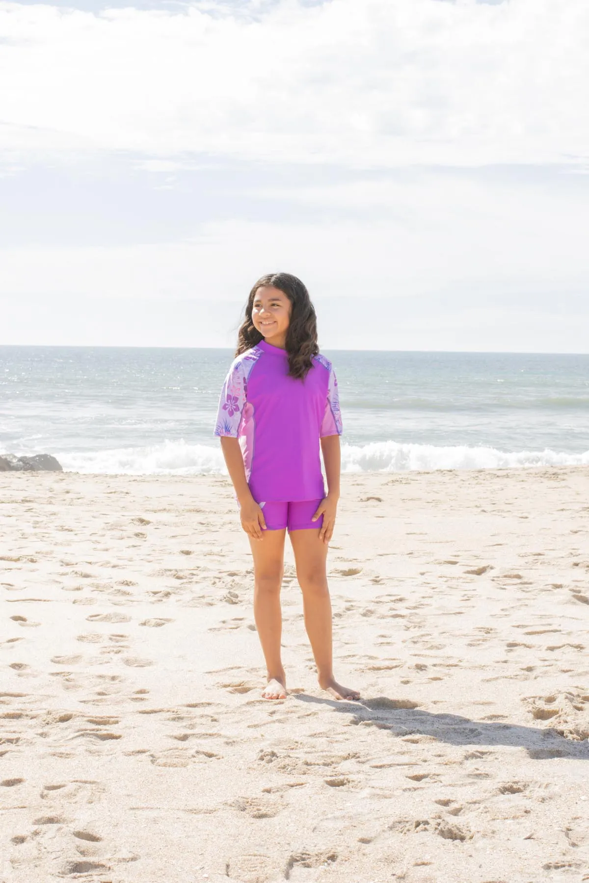 Swim Short - Celeste (MADE IN USA)