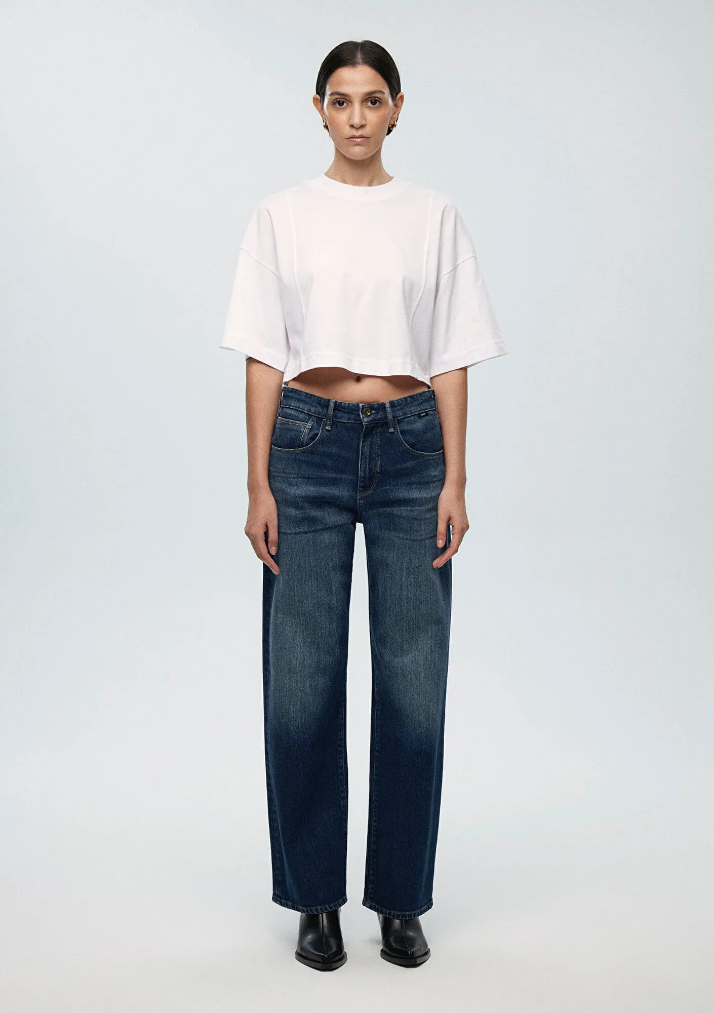 Taylor Deep Blue Denim Jean Pants