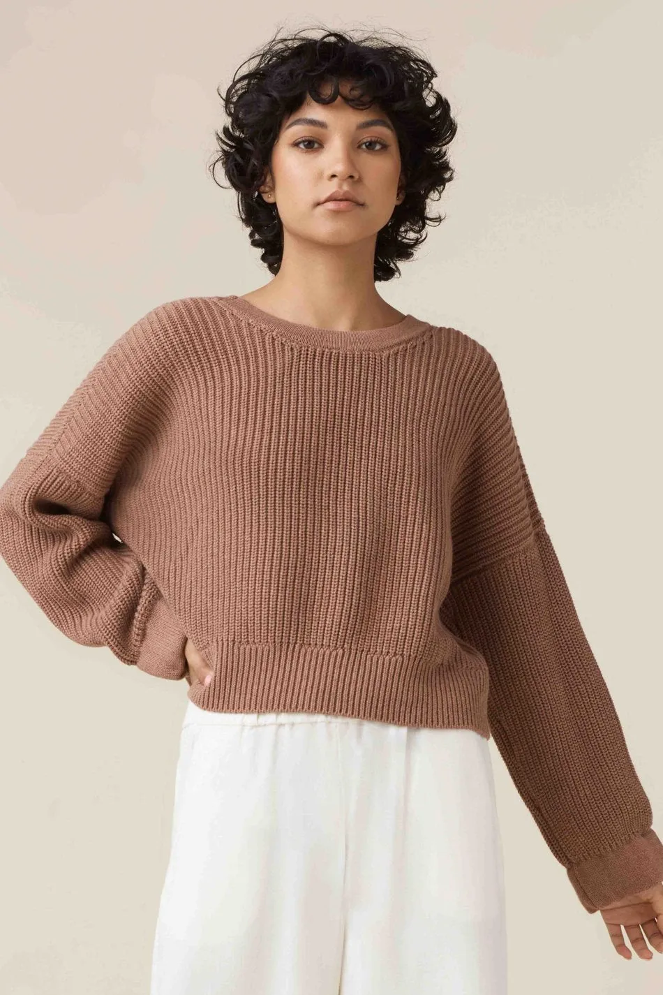 The Chunky Cropped Cardigan