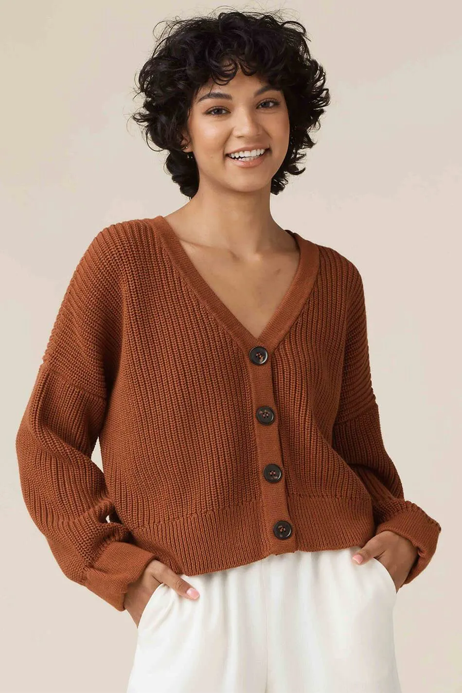 The Chunky Cropped Cardigan