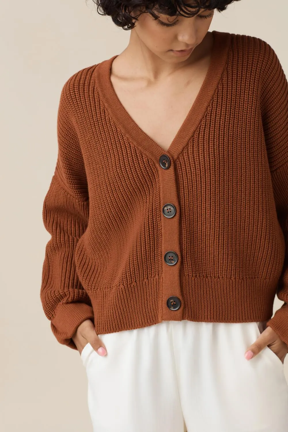 The Chunky Cropped Cardigan
