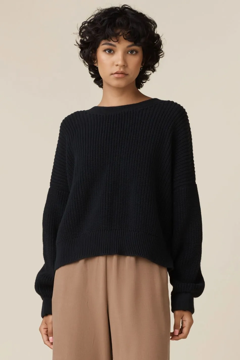 The Chunky Cropped Cardigan