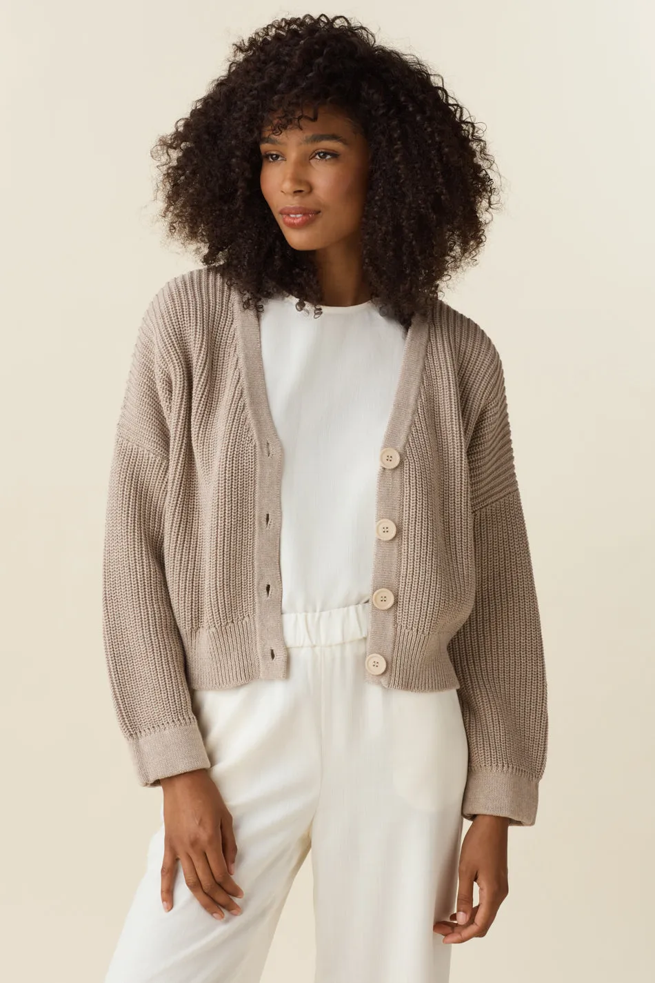 The Chunky Cropped Cardigan