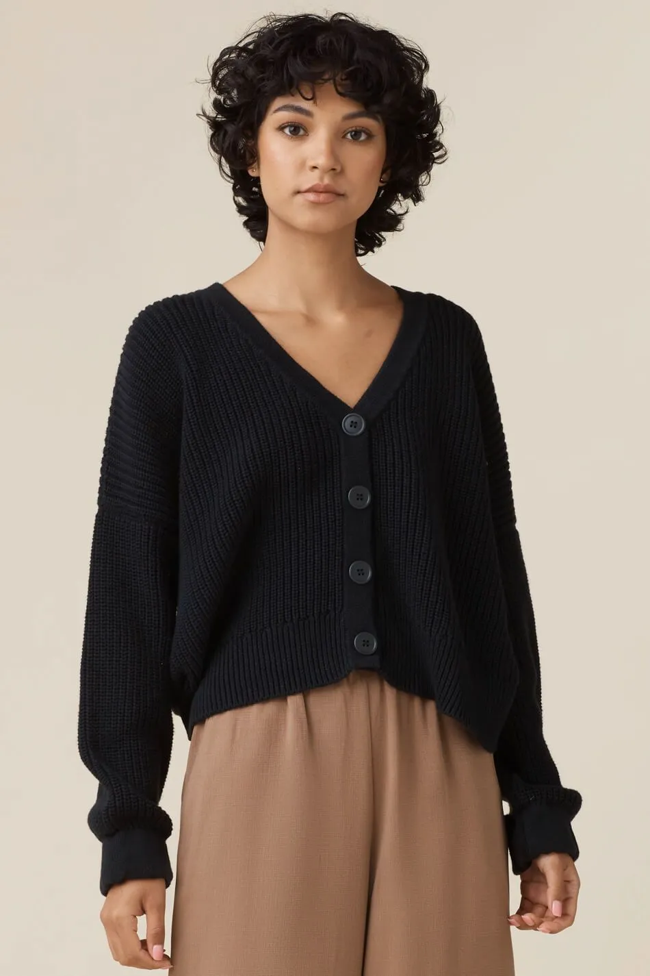 The Chunky Cropped Cardigan