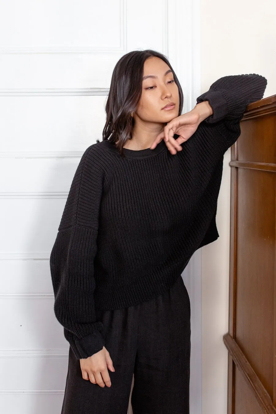 The Chunky Cropped Cardigan