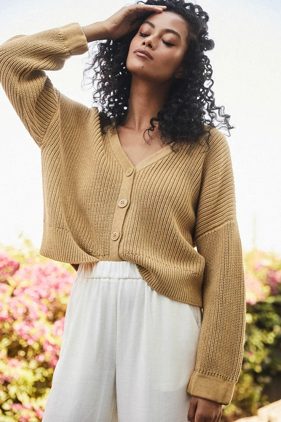 The Chunky Cropped Cardigan
