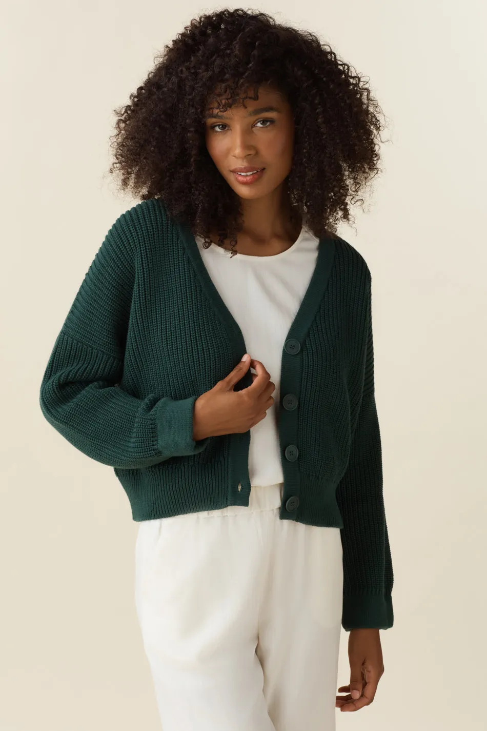 The Chunky Cropped Cardigan