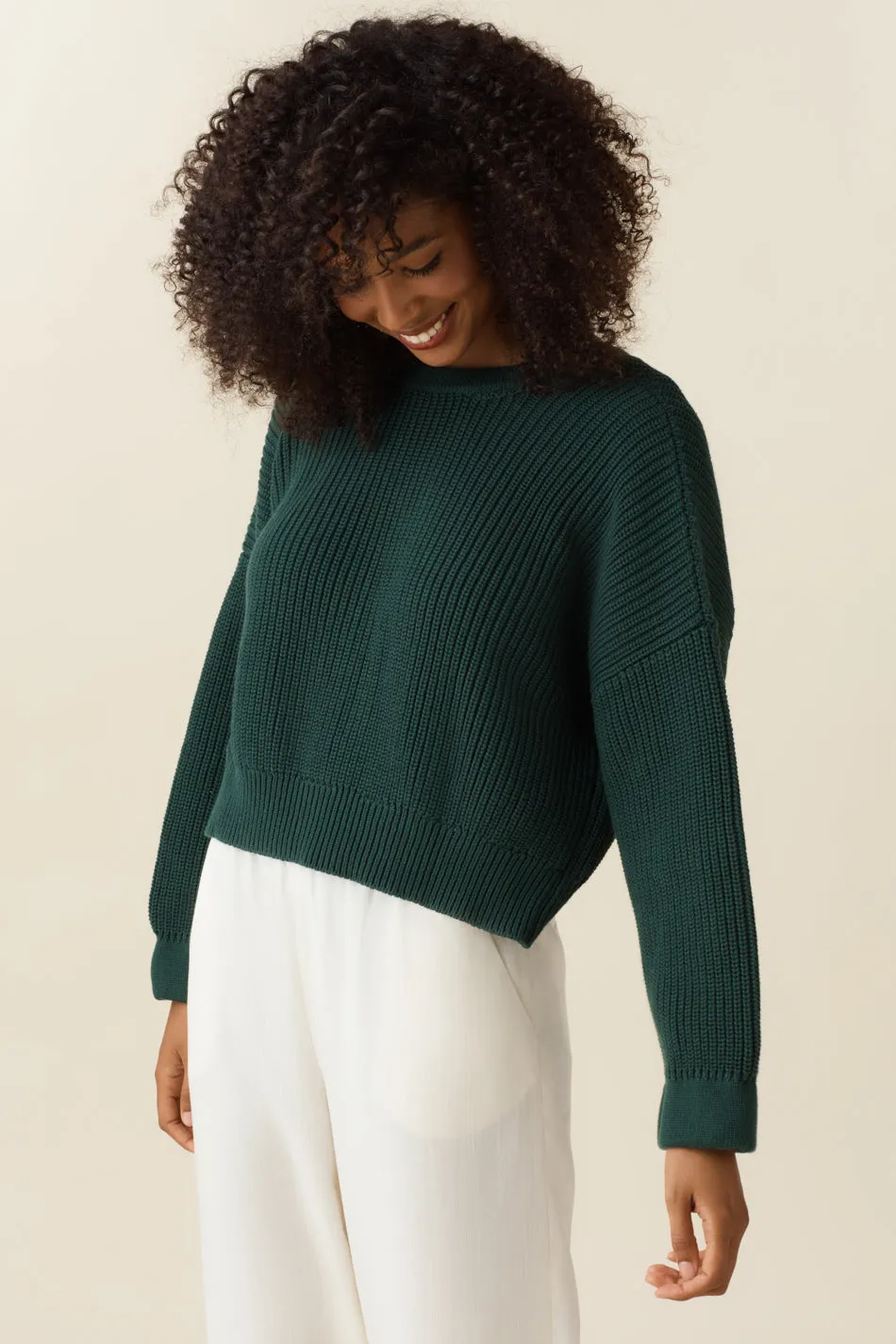 The Chunky Cropped Cardigan