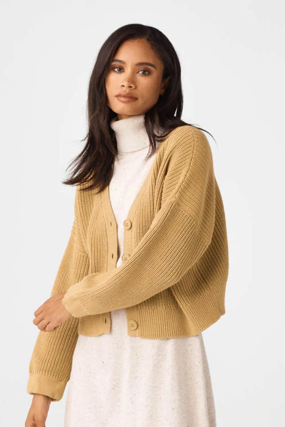 The Chunky Cropped Cardigan