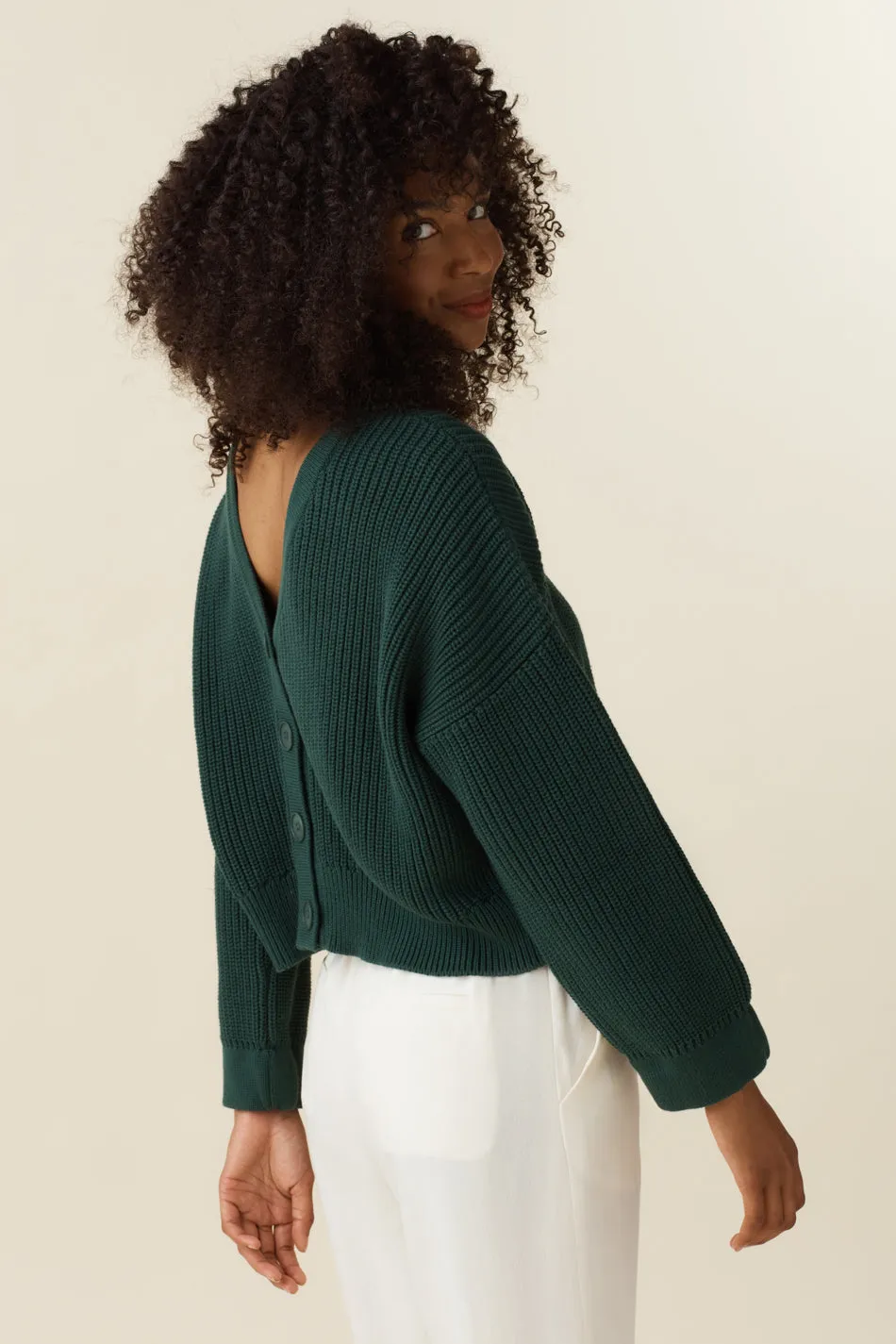 The Chunky Cropped Cardigan