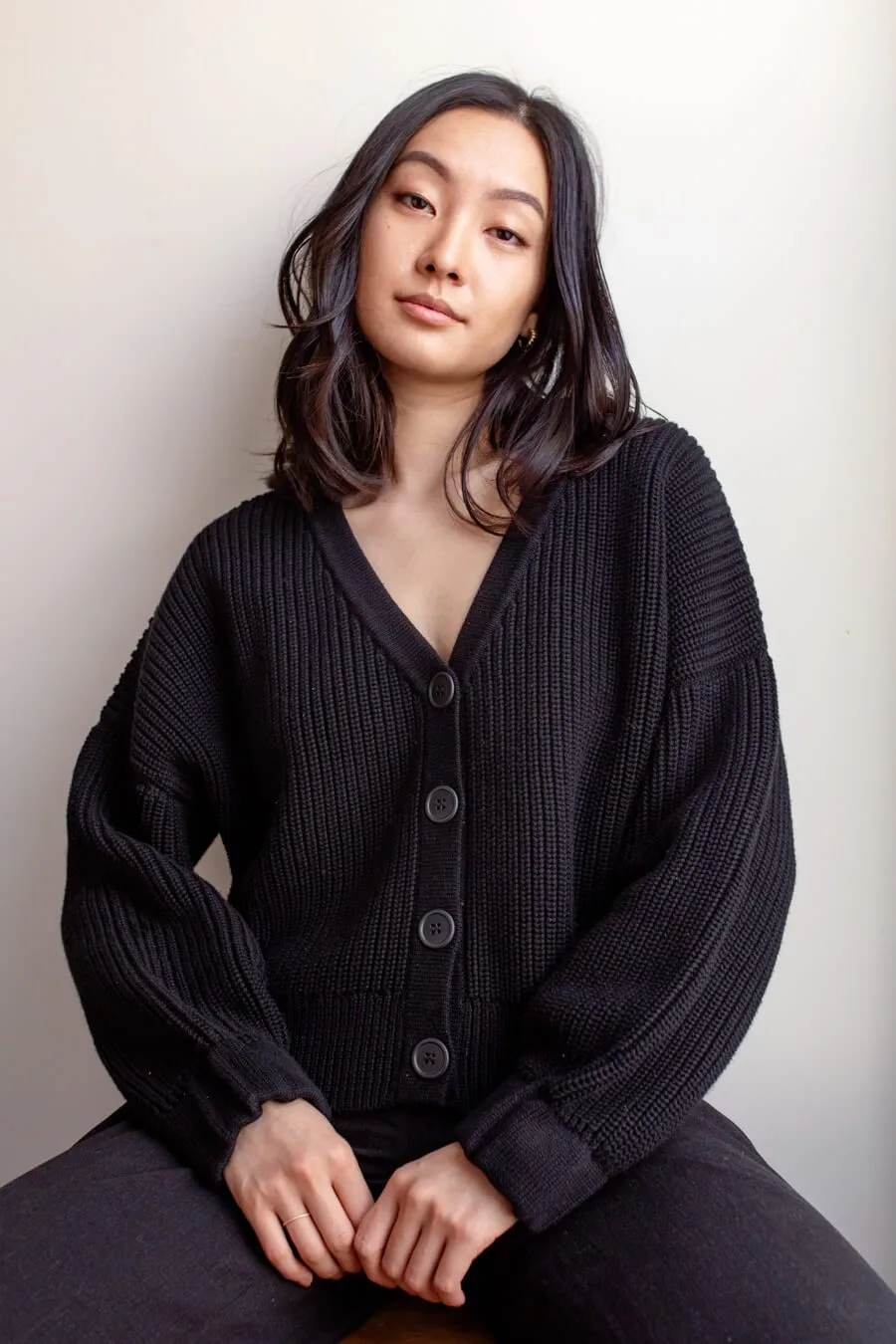 The Chunky Cropped Cardigan