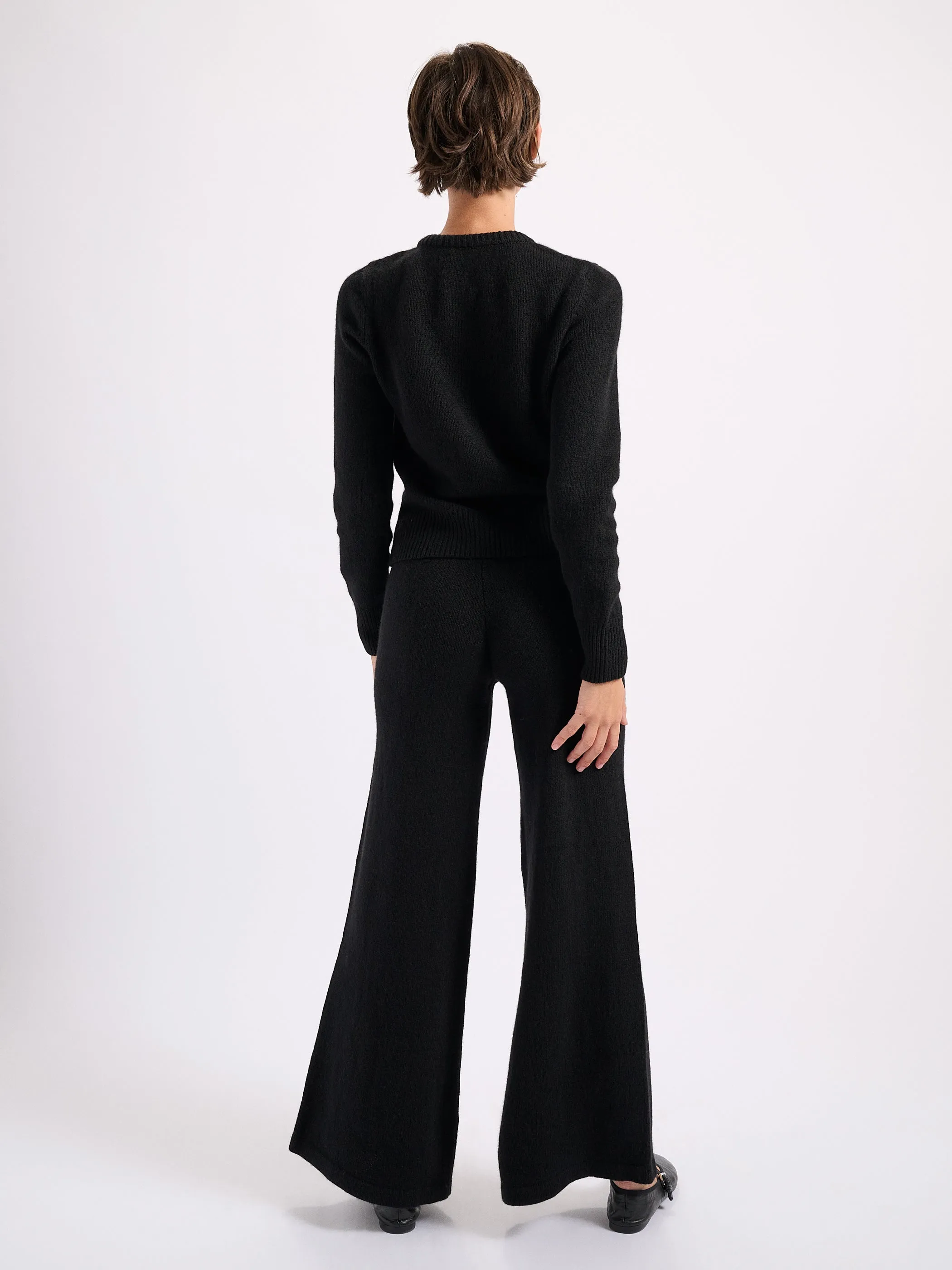 The Zephyra Flare Pants in Cashmere