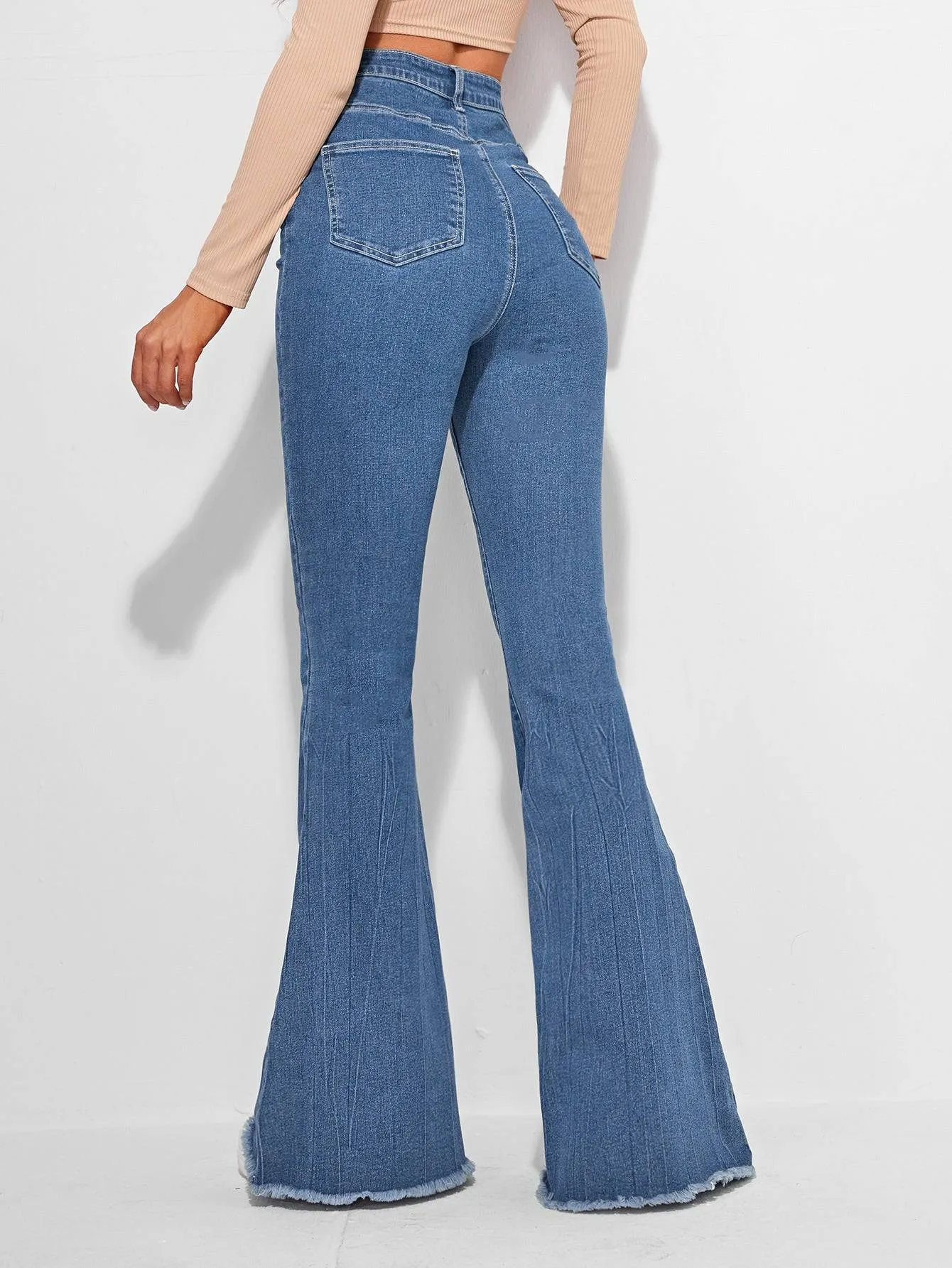 Timeless Fade High-Waist Bootcut