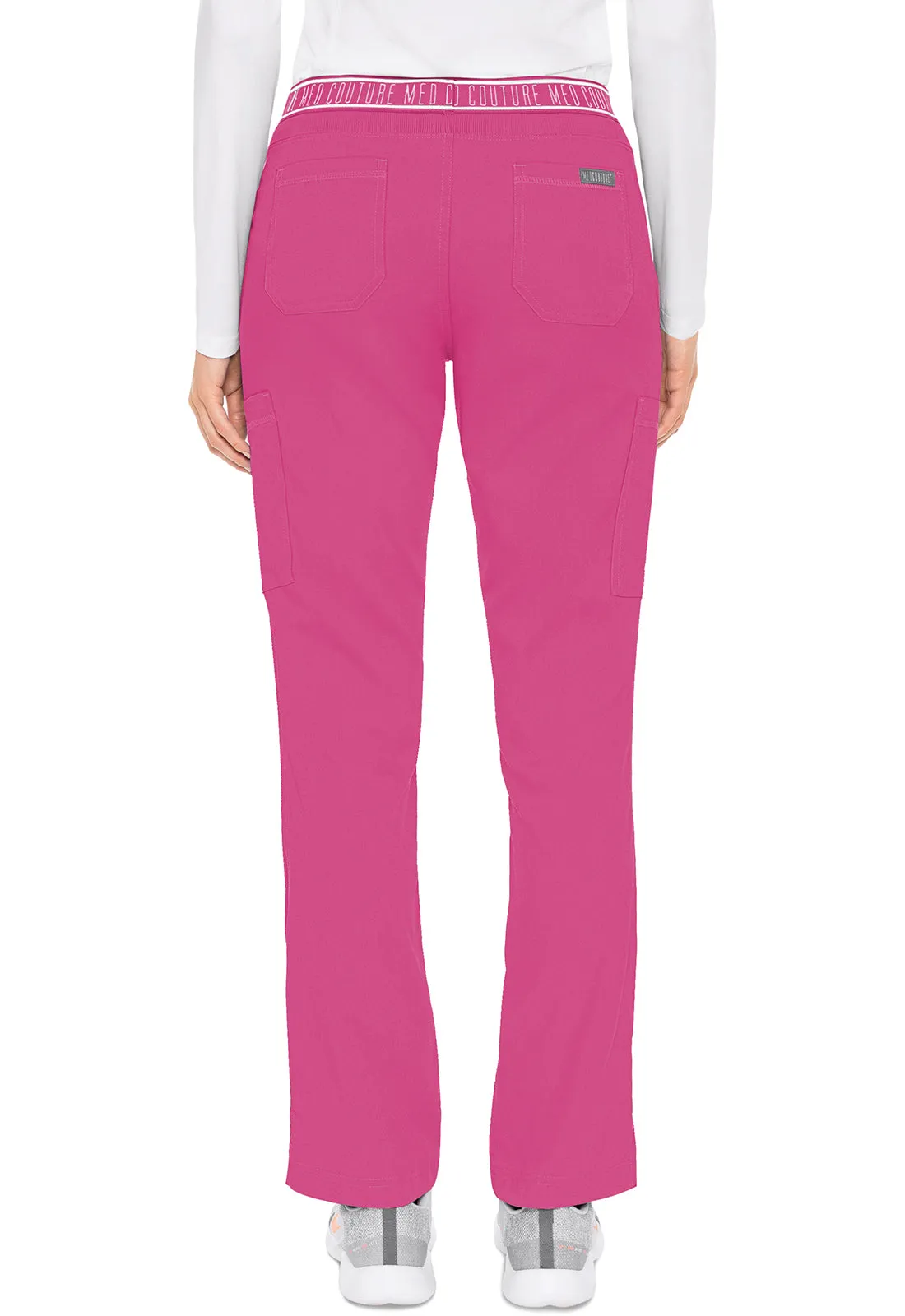 Touch MC7739 Yoga 2 Cargo Pocket Pants Raspberry Tart