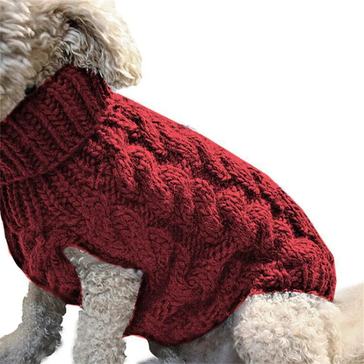 Turtleneck Sweater for Small and Medium Dogs