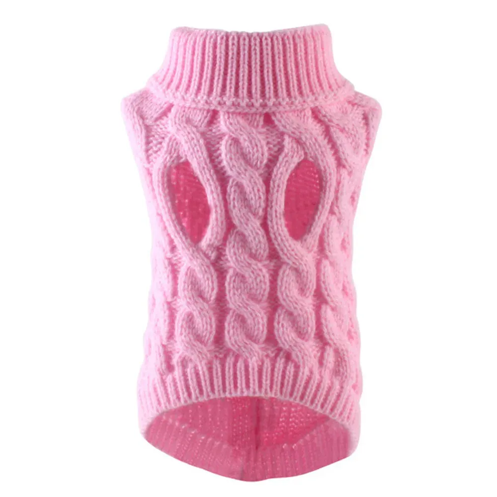 Turtleneck Sweater for Small and Medium Dogs