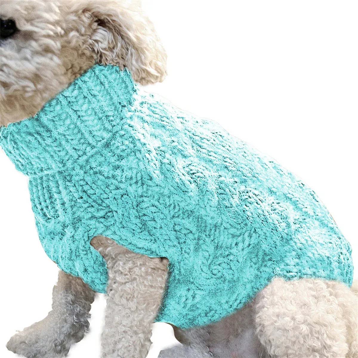 Turtleneck Sweater for Small and Medium Dogs