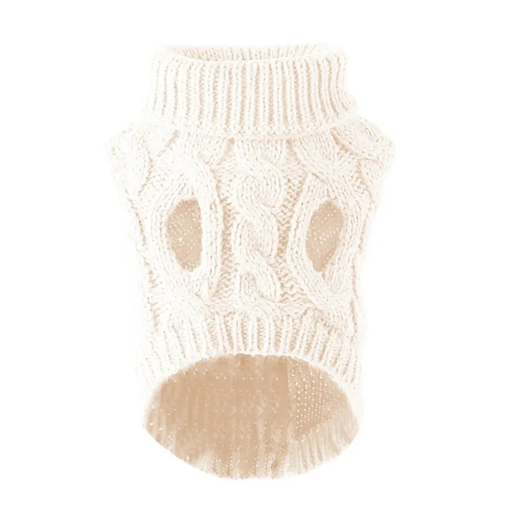 Turtleneck Sweater for Small and Medium Dogs